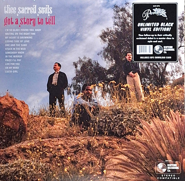 Thee Sacred Souls - Got A Story To Tell, Black LP