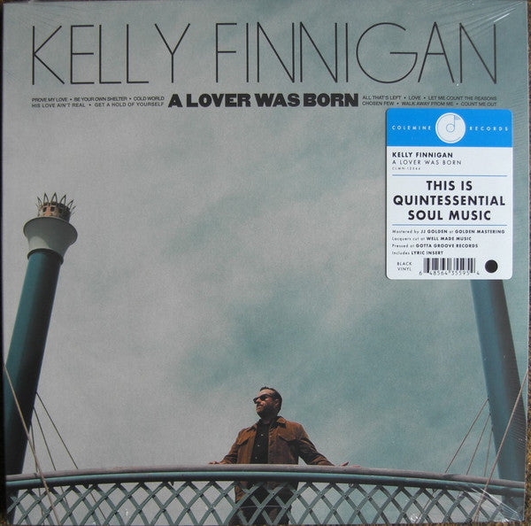 Kelly Finnigan - A Lover Was Born Cyan Blue Vinyl