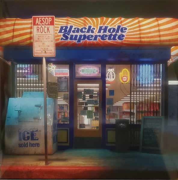 Aesop Rock - Black Hole Superette (black ice coloured) LP