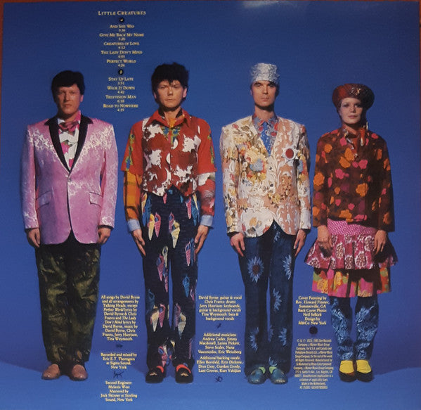 Talking Heads - Little Creatures (opaque sky blue vinyl/indie exclusive) LP