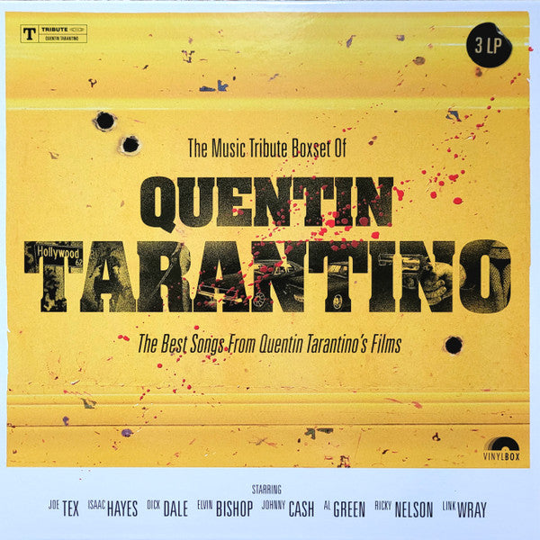 Various Artists - Various – The Music Tribute Boxset Of Quentin Tarantino - The Best Songs From Quentin Tarantino's Films (3LP)