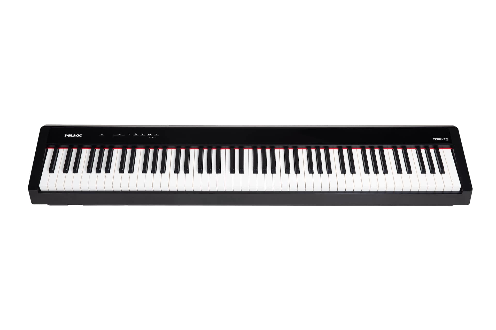 NUX - NPK-10 88-key Smart Digital Piano Keyboard, Black