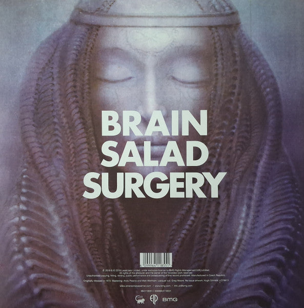 Emerson, Lake & Palmer - Brain Salad Surgery (black vinyl repress)