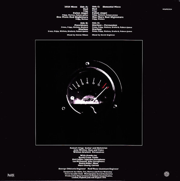 King Crimson - Red (2LP/200g/50th Anniversary - 2024 mixes)