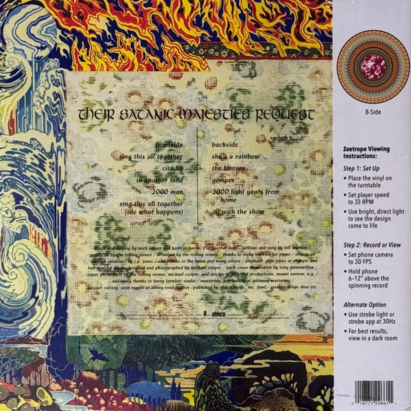 Rolling Stones - 2025BF - Their Satanic Majesties Request (zoetrope pic disc)