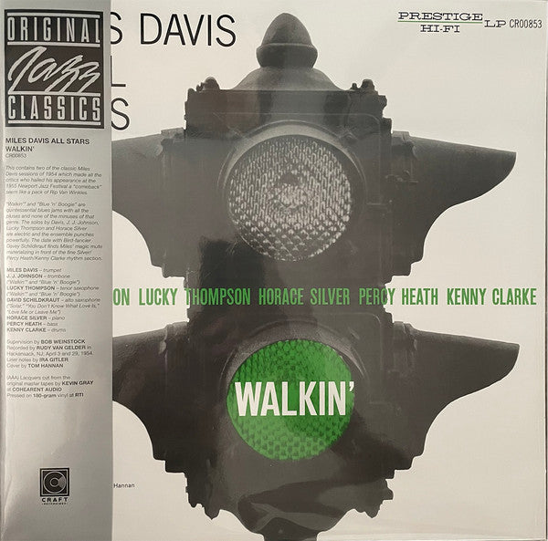 Davis, Miles All Stars - Walkin' (Original Jazz Classics Series)