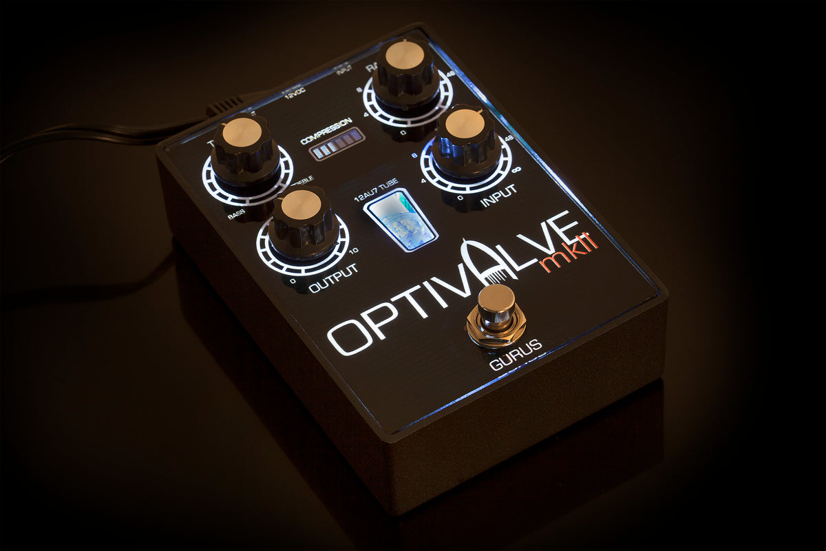 Gurus Amps Optivalve mkII (Tube-Optical Compressor/limiter pedal)