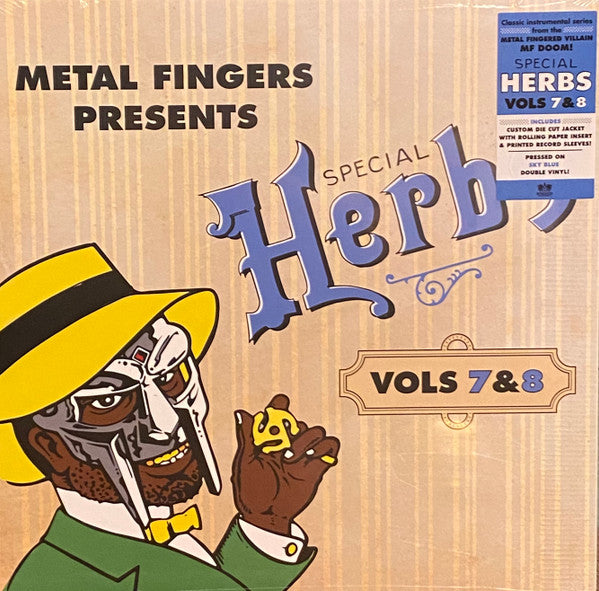 MF Doom - Metal Fingers Presents: Special Herbs Vol. 7 & 8 (sky blue vinyl)
