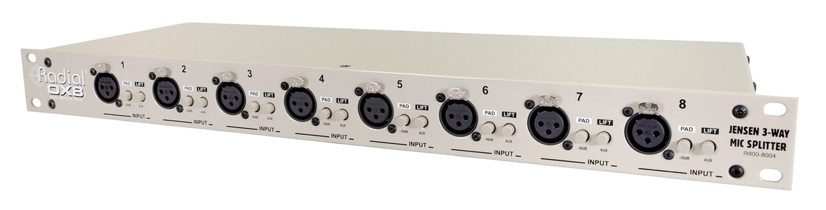 Radial OX8-j - 8-channel Microphone Splitter - product view 2