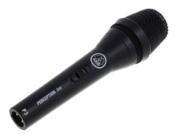 AKG P3S - High-Performance Dynamic Microphone With On/Off Switch