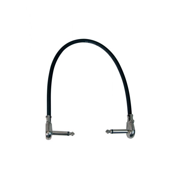 On-Stage PC512B - 1' Patch Cable With Pancake Connectors, Black
