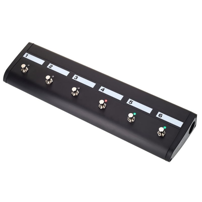 Marshall PEDL91016 Footswitch - 6-Way Pedal Compatible with JVM4 and DSL40CR/100HR Amps