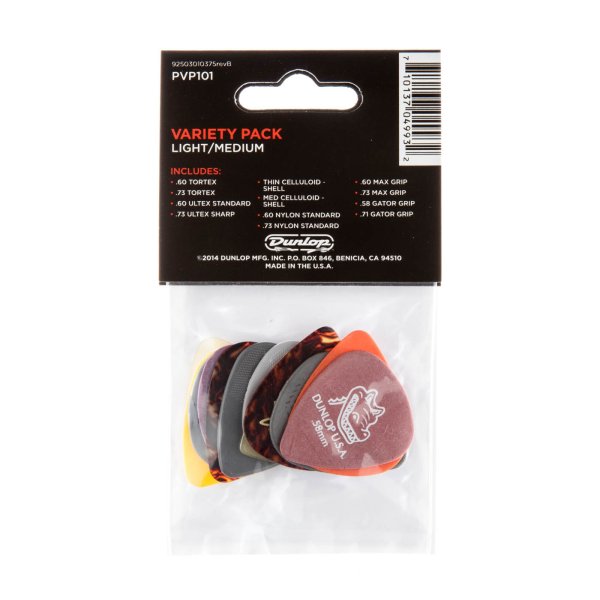 Dunlop - Guitar Pick Variety Pack (12/pack)