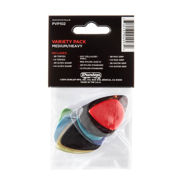 Dunlop - Guitar Pick Variery Pack (12/pack)