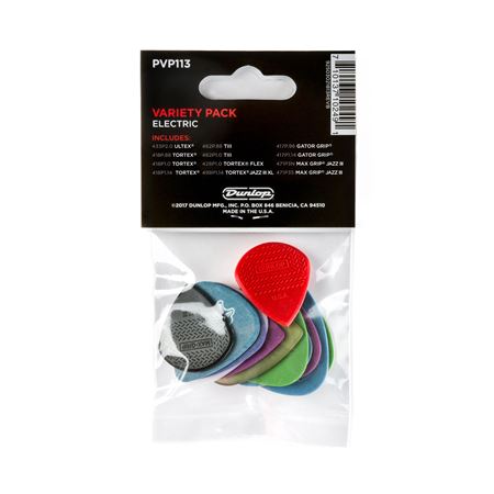 Dunlop - Electric Guitar Pick Variety Pack (12/pack)