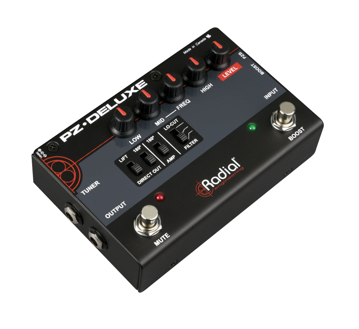 Radial PZ-Deluxe - Acoustic Preamp - product view 2