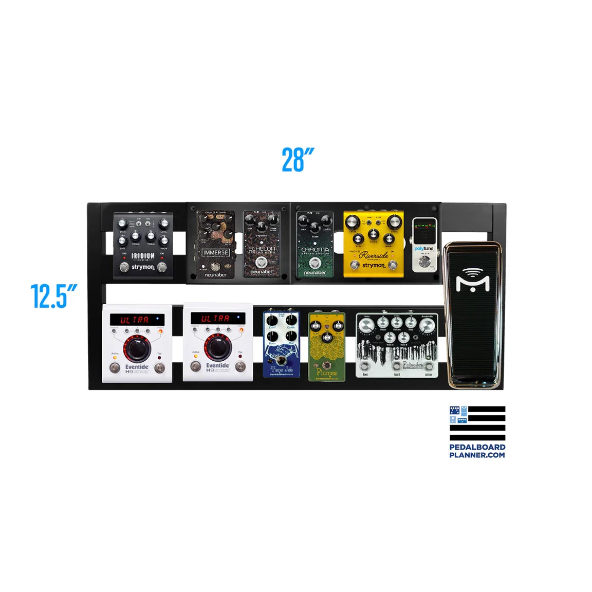 Pedaltrain JR MAX with Tour Case — PT-JMAX-TC