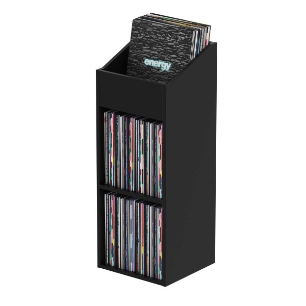 Reloop Glorious - 2-Piece Vinyl Storage, Black