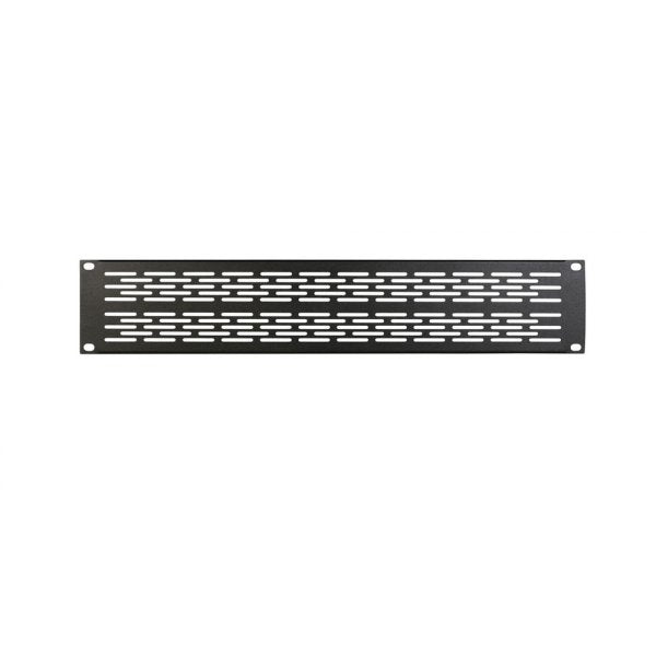 On-Stage RPV2000 - Vented Rack Panel (Black, 2 RU)