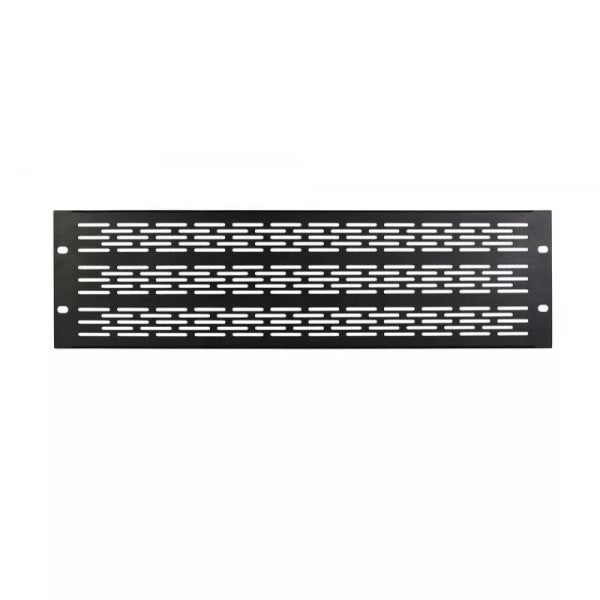 On-Stage RPV3000 - 3U Vented Rack Panel, Black