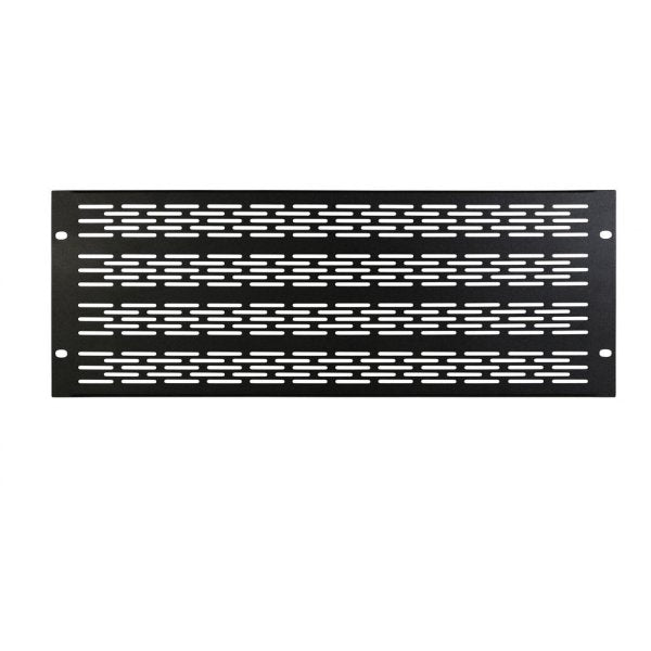 On-Stage RPV4000 - 4U Vented Rack Panel, Black