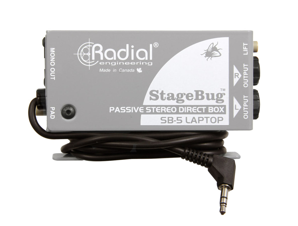 Radial SB-5 Laptop - Compact Stereo Laptop DI - product view 1