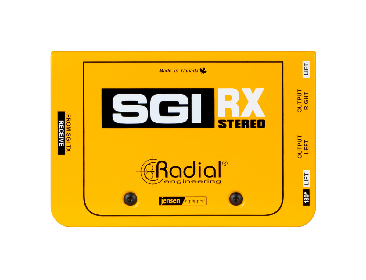 Radial SGI Stereo (Set) - Stereo Instrument Line Driver - product view 2