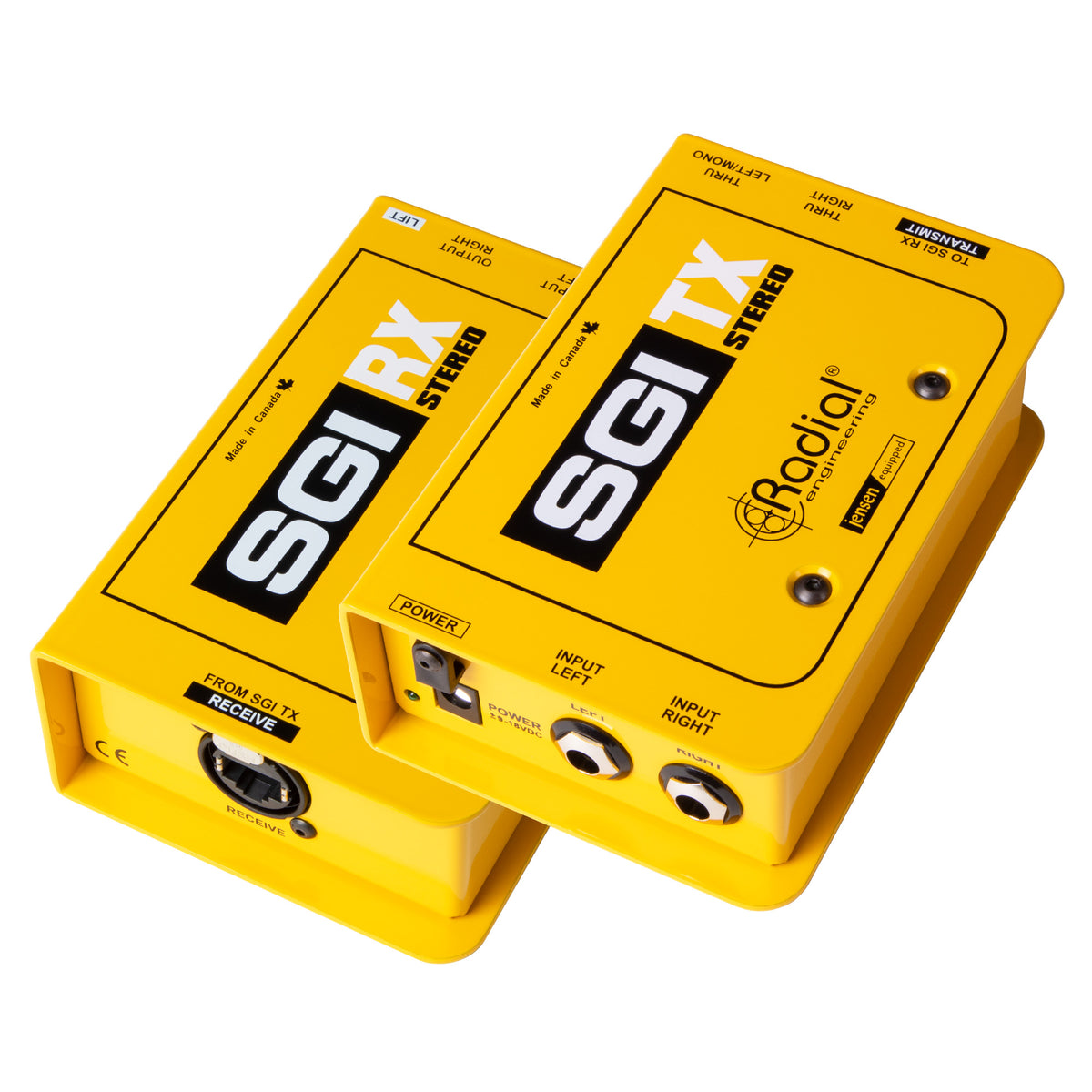 Radial SGI Stereo (Set) - Stereo Instrument Line Driver - product view 1