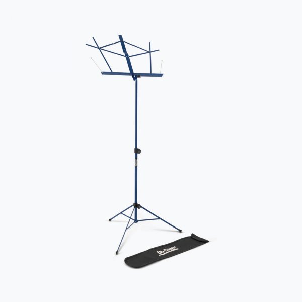 On-Stage SM7122DBB - Compact Sheet Music Stand With Bag, Dark Blue