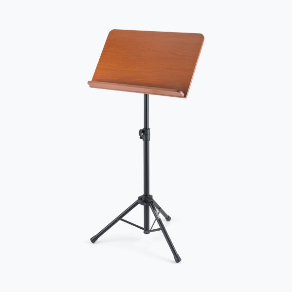On-Stage SM7312W - Music Stand With Wide Rosewood Bookplate