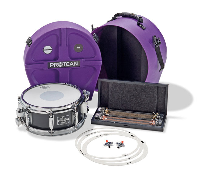 Sonor-GH = Gavin Harrison, PE = Premium Edition, 12" x 5", Birch,6 mm, incl. 2 x "Protean" tuning key, 3 x dampening ring, 1x wooden box incl. 1 x SW 1208 MS 05 "Spacer" and 1 x SW 1208/2 B "EQ", 1 x "Protean" Hardcase