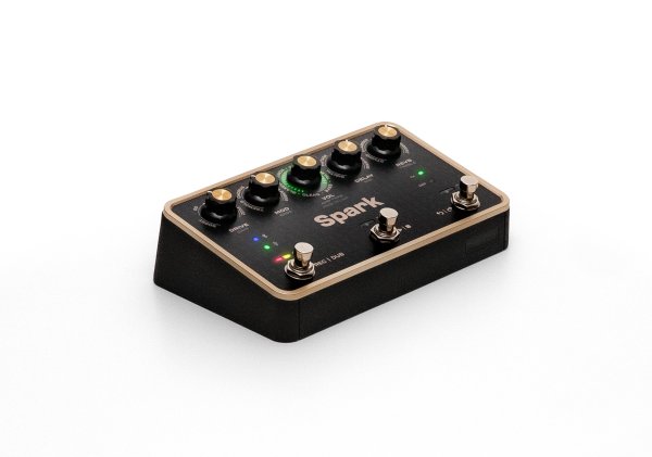 Positive Grid - Spark Pedal Portable Smart Amp Effects Pedal with Built-In Looper