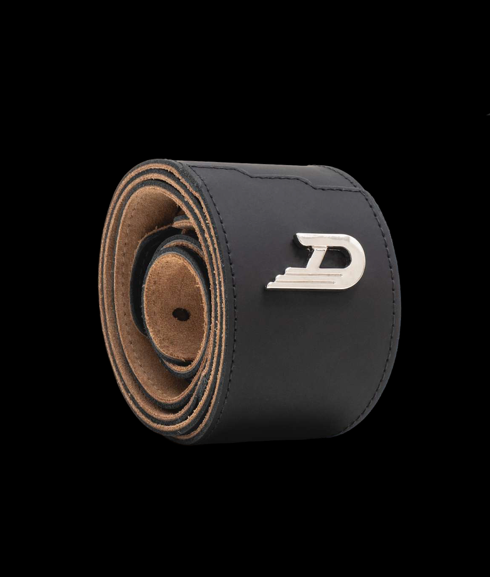 Duesenberg 3-Step Guitar Strap (Standard Edition) - 186cm – rolled leather strap with D logo
