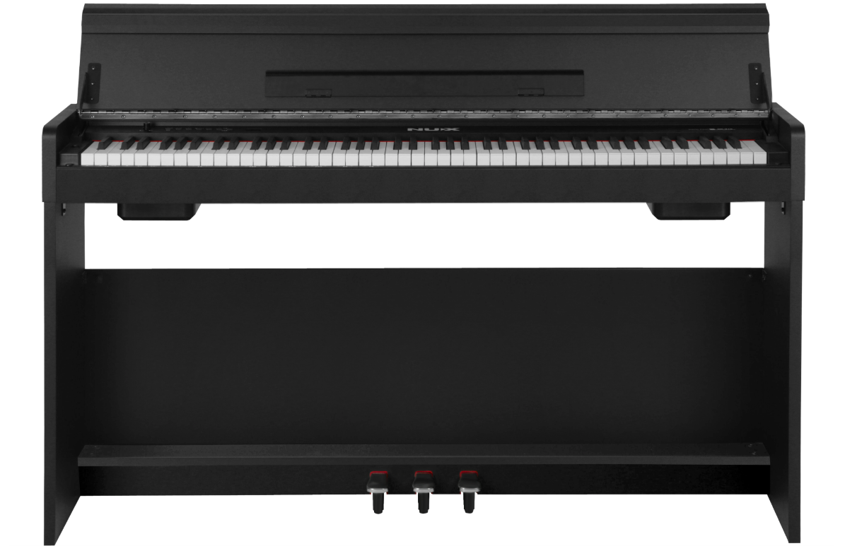 NUX - WK-310 88-Key Digital Piano With Stand, Pedal And Bluetooth, Black