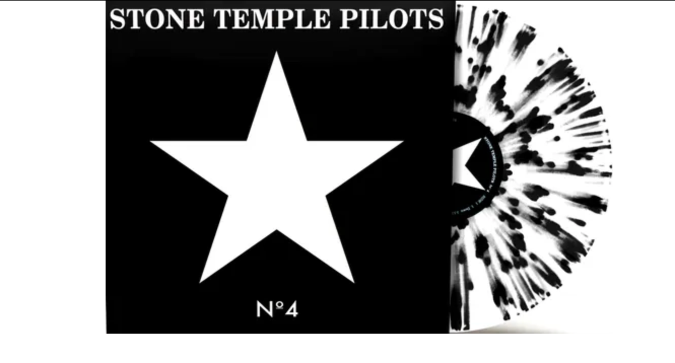 Stone Temple Pilots - No. 4 (25th) (black/white splatter vinyl-indie exclusive)