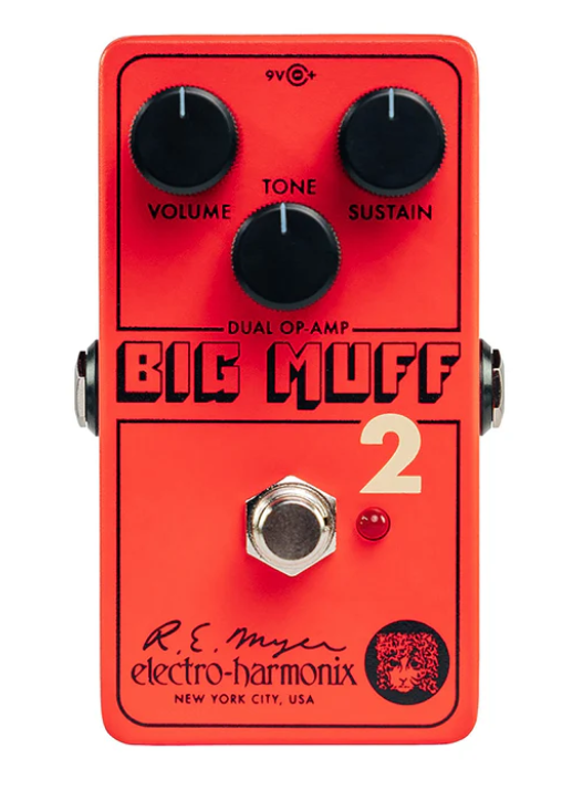 Electro-Harmonix - BIG MUFF PI 2 Dual Op-Amp Fuzz Pedal