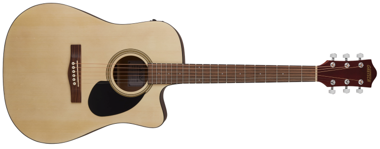 Gretsch - PreludeTM D100CE Dreadnought Cutaway Acoustic/Electric Natural