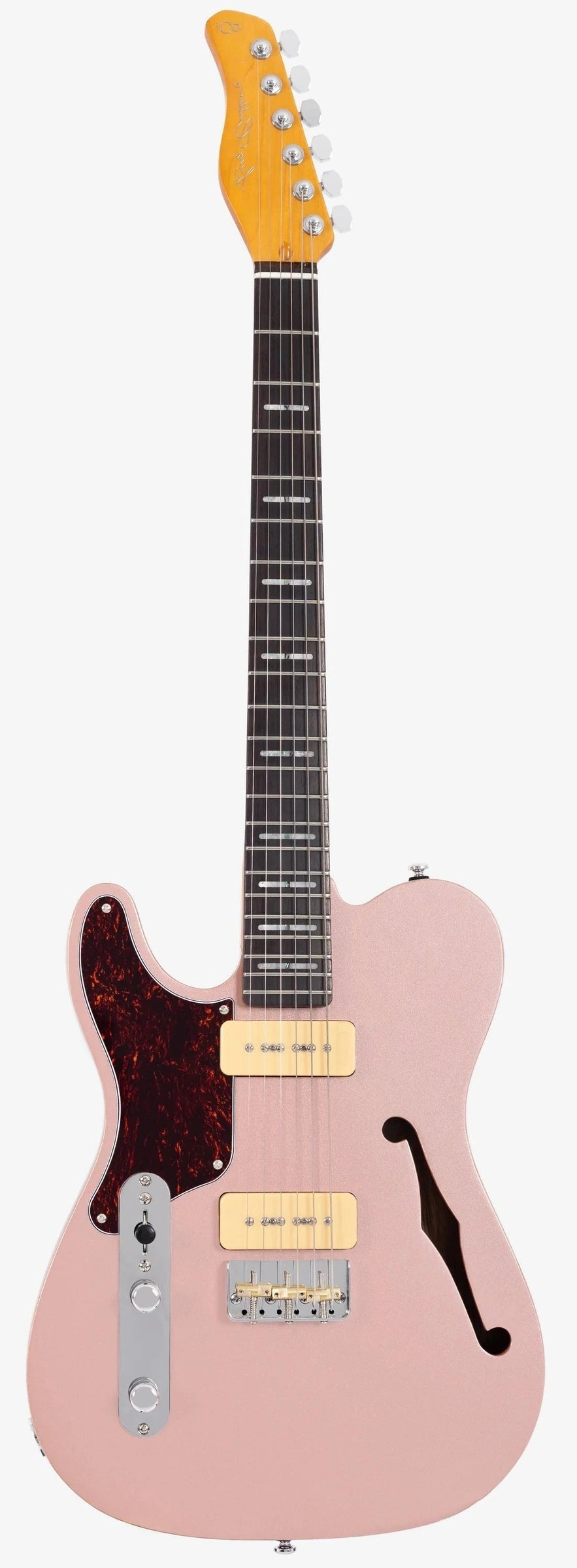 Sire Larry Carlton Left-Handed Electric Guitar - Rosegold