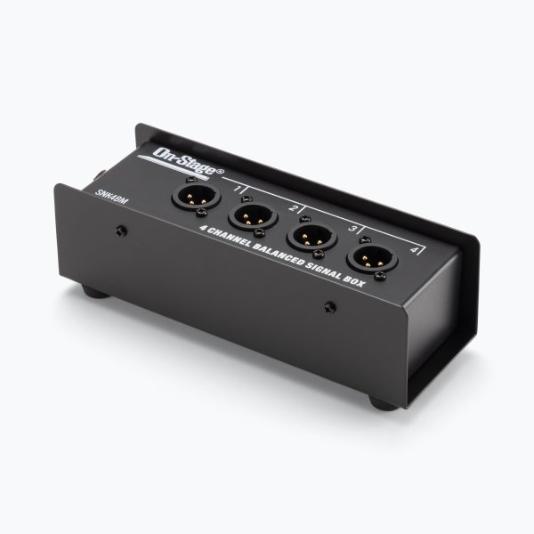 On-Stage OSPRO-SNK4BM - Production-Grade Snake Signal Box (Male)