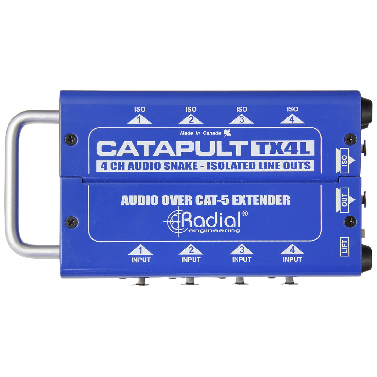 Radial Catapult TX4L - Cat 5 Analog Snake - product view 2