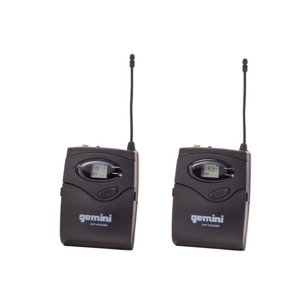 Gemini - Dual Channel Wireless Headset Lavalier Microphone System