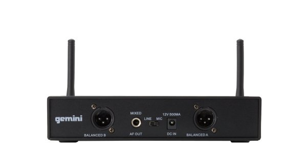 Gemini - Dual Channel Wireless Handheld Microphone System