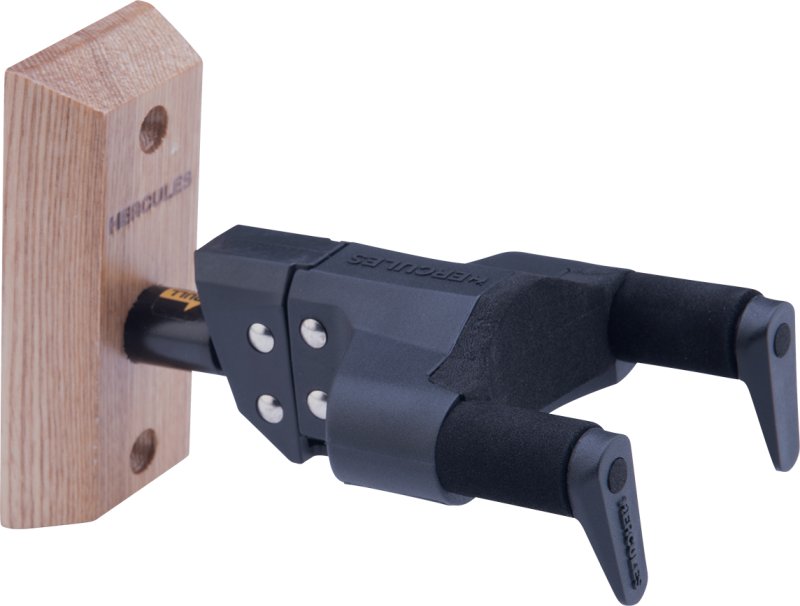 Hercules - Auto Grip System Ukulele Hanger, Wood Base
