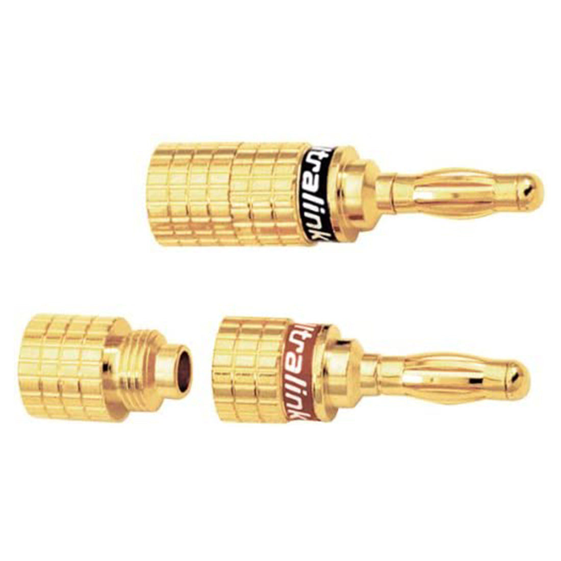 Ultralink - Compression-Fit Banana Plg Set Of 4