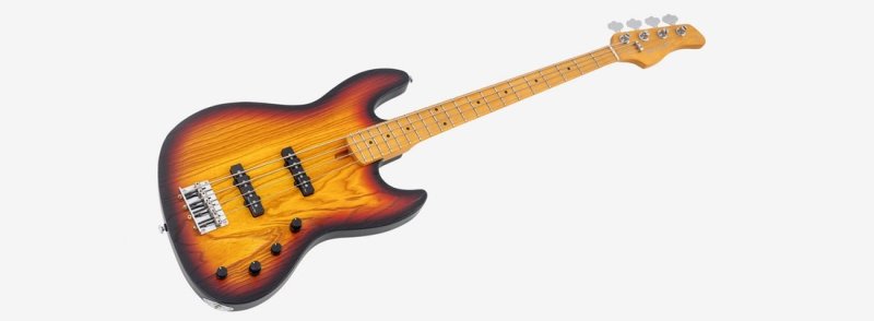 Sire - Marcus Miller V6 4-String Electric Bass, 3 Tone Sunburst