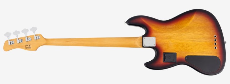 Sire - Marcus Miller V6 4-String Electric Bass, 3 Tone Sunburst