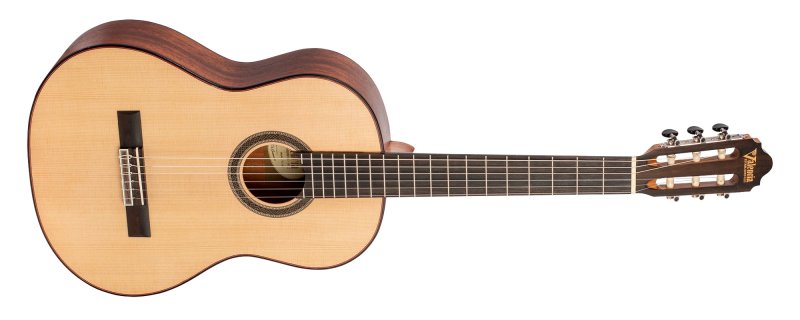Valencia 700 Series 4/4 Size Solid Sitka Spruce Top Classical Acoustic Guitar, Natural