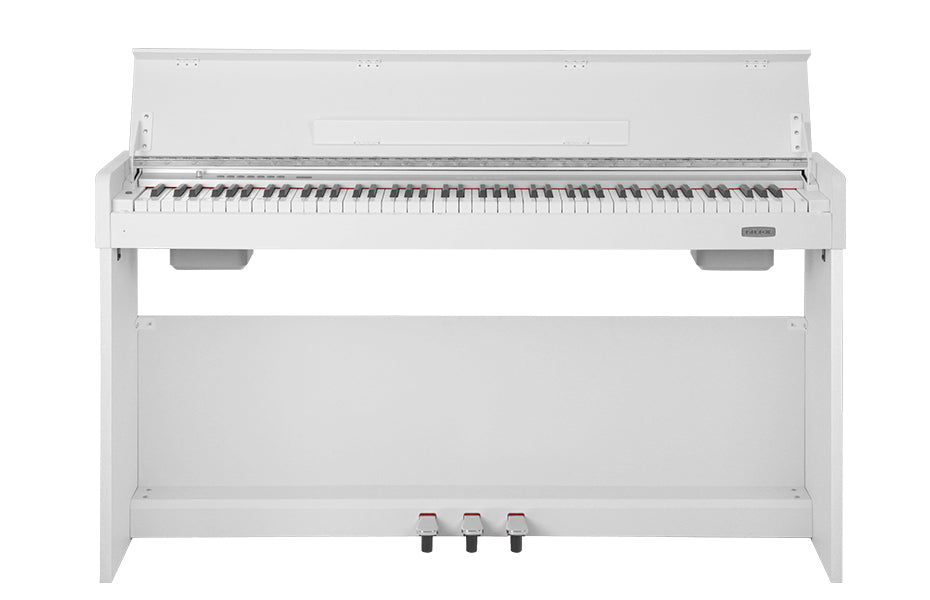 NUX - WK-310-WH 88-Key Digital Piano With Stand, Pedal And Bluetooth, White