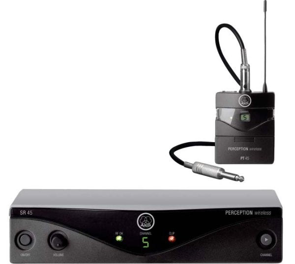 AKG WMS45-INSTR-A1 - High-performance Wireless Instrument Microphone System (Band A1)