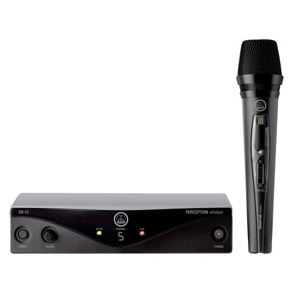 AKG WMS45-VOCAL-A1 - High-performance Wireless Vocal Microphone System (Band A)
